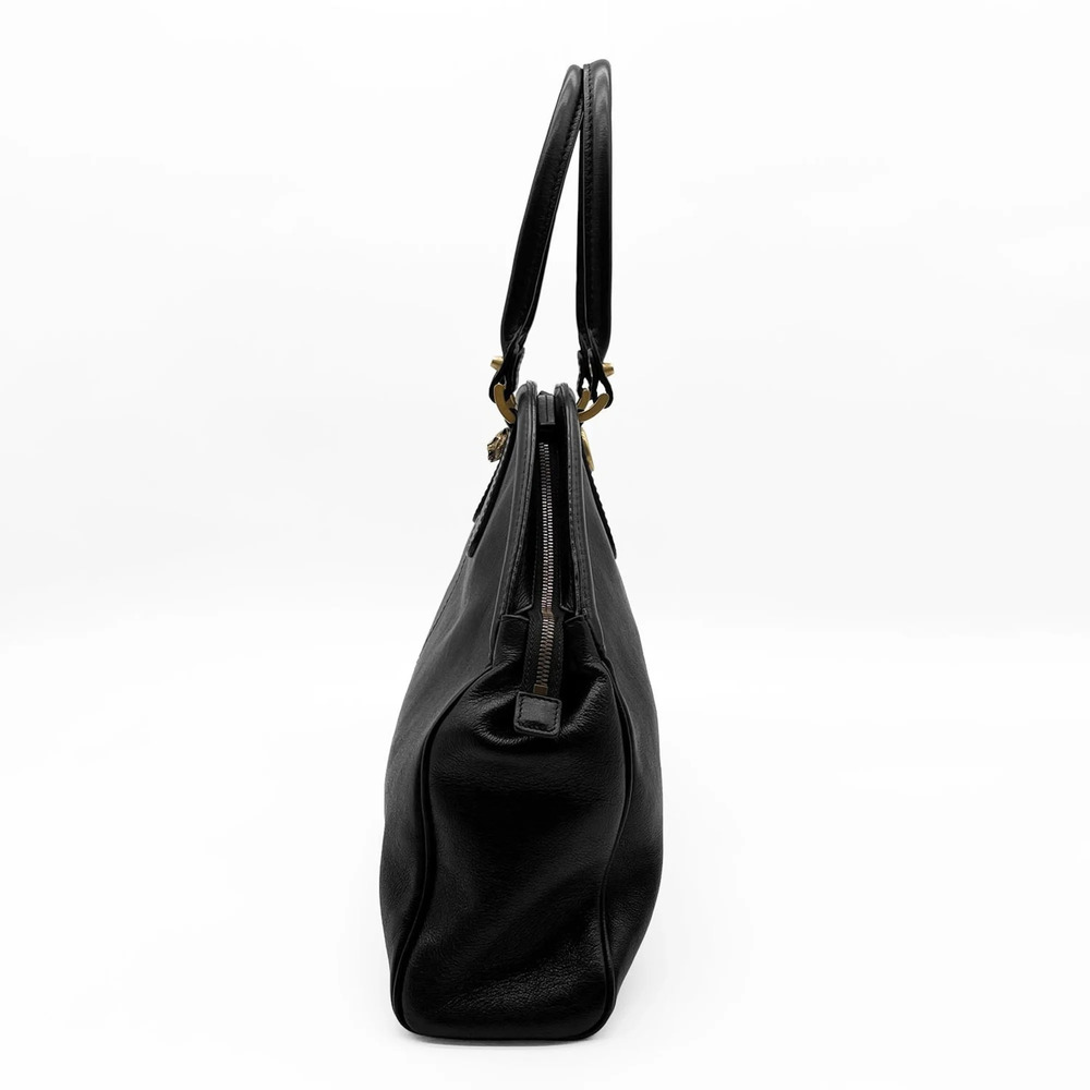 GUCCI Black Leather GG Marmont Boston Bag - Picture 4 of 14